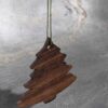 Weihnachtsbaum Anhänger Nussbaum