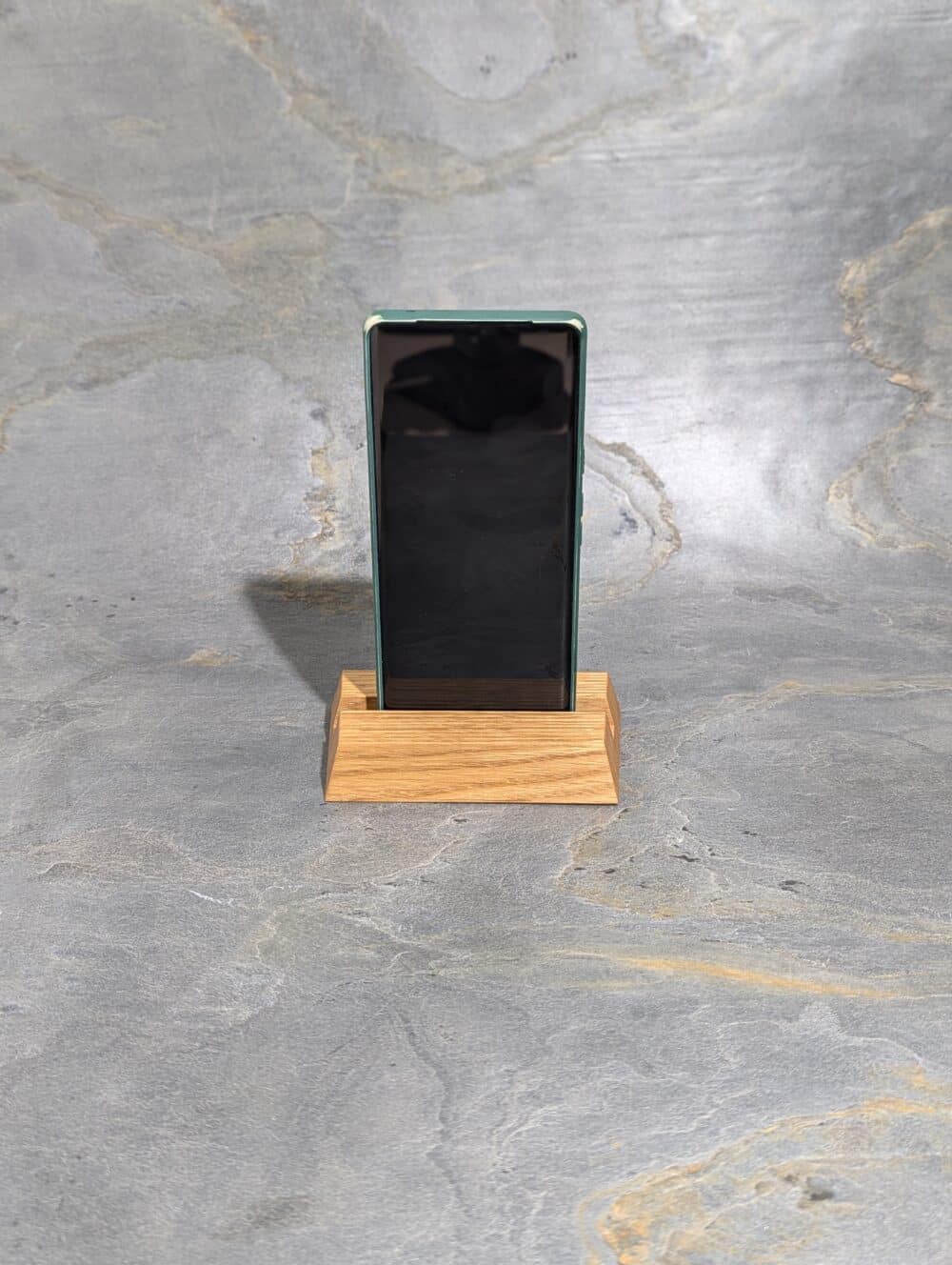 Handy und Tablethalterung Eiche