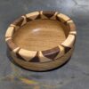 Holzschüssel aus Eiche mit Nuss und Esche