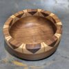 Holzschüssel aus Nuss, Ahorn und Buche gedämpft